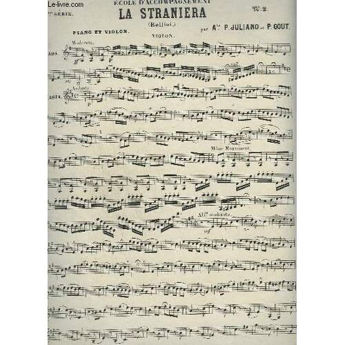 La Straniera - N°2 : Violon.