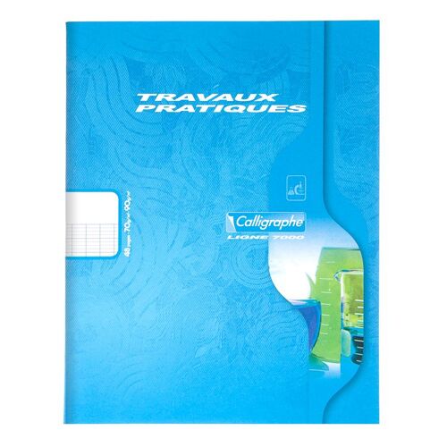 Clairefontaine  Cahier Travaux Pratique Piqué 17x22 48p Séyès+Uni 70+90g