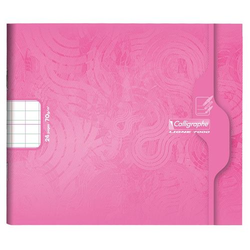 Clairefontaine  Cahier À L'italienne Piqué 17x14,7 24p Dl3mmiv 70g