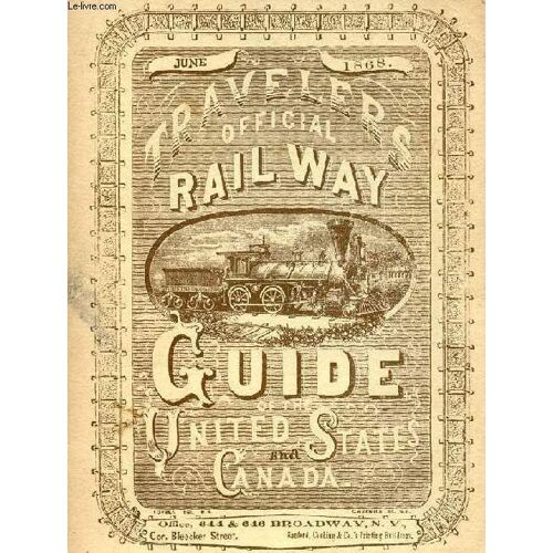 Travelers Official Railway Guide Of The United States And Canada