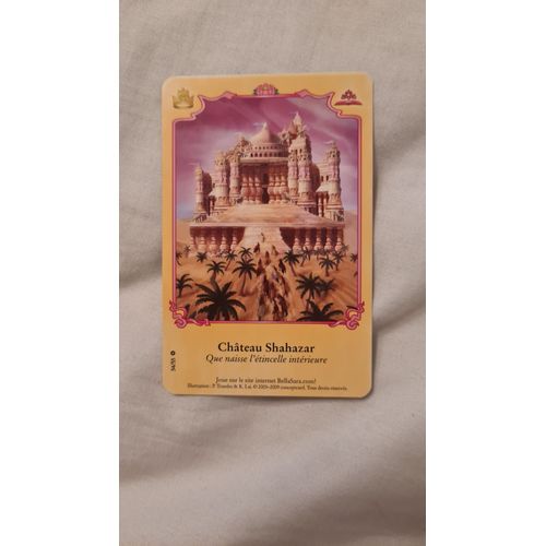 Carte Bella Sara Château Shahazar 54/55