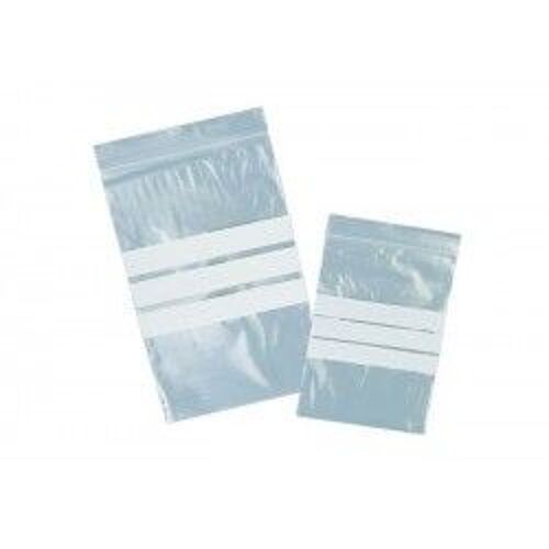Sachets Fermeture À Zip Avec Bande Marquage 150x180 (Mm)