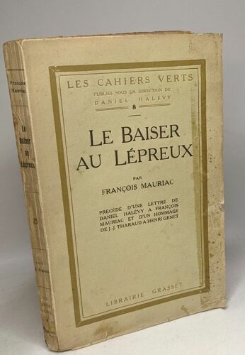 Le Baiser Au Lépreux / Les Cahiers Verts N°8