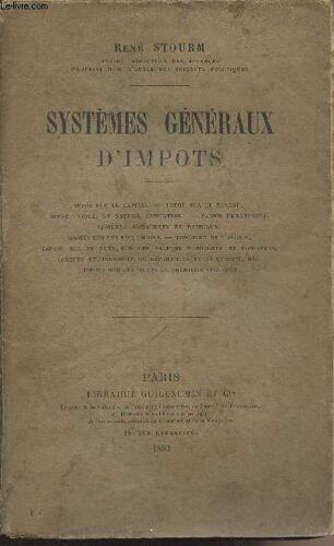 Systèmes Généraux D Impôts