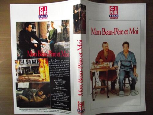 Ciné Télé Revue Jaquette Du Film Mon Beau-Père Et Moi.Réalisation:Jay Roach Avec Robert De Niro Ben Stiller Teri Polo
