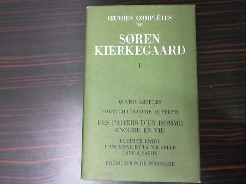 Oeuvres Complètes : Tome 1, Quatre Articles ; Notre Littérature De Presse...