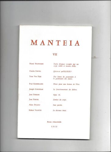 Manteia Vii