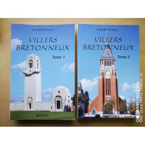 Jean-Michel Hareux - Villers Bretonneux. Tomes 1 Et 2.