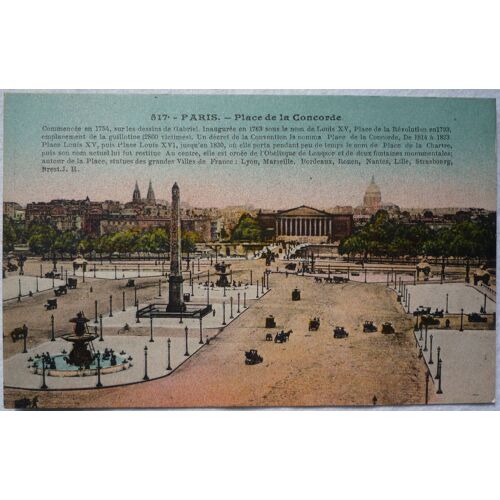 Paris 75 Ile De France Place De La Concorde