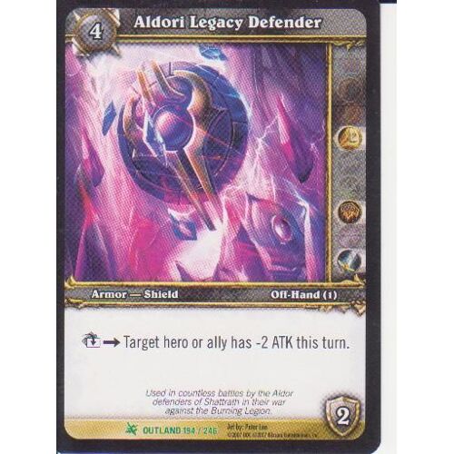 Aldori Legacy Defender - Outland - 194/246 Vo