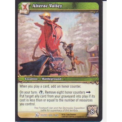 Alterac Valley - Honor - 202/208 Vo