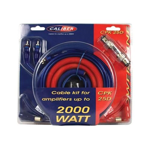 CPK25D - Kit de cablage 25mm2 pour amplificateur 2000W