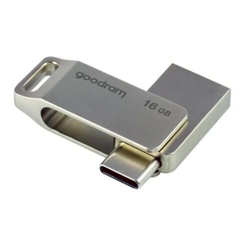 Goodram ODA3 lecteur USB flash 16 Go USB Type-A / USB Type-C 3.2 Gen 1 (3.1 Gen 1) Argent