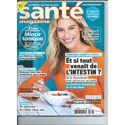 Santé Magazine 11/2020 Nathalie Péchalat, Audrey Dana N°539