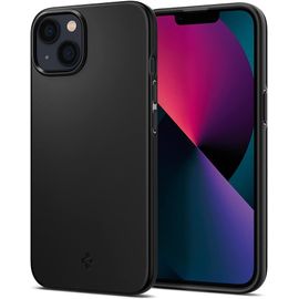 Coque Spigen Thin Fit Mate Noire Pour Iphone 13 (Acs03677)