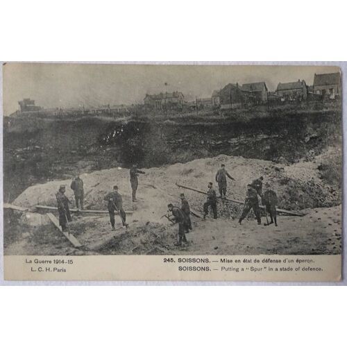 Soissons 02 Aisne Mise En État De Défense D'un Éperon