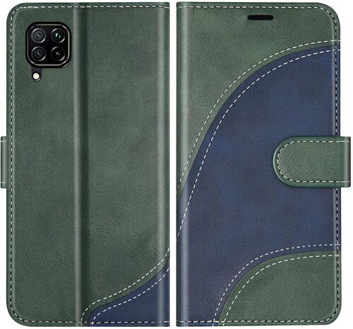 Coque Pour Huawei P40 Lite/Nova 6 Se, Portefeuille En Pu, Housse Coque Pour Huawei P40 Lite/Nova 6 Se, Vert