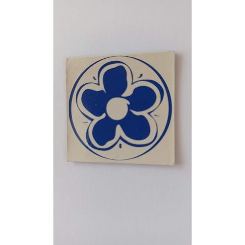 Magnet Trèfle A 4 Feuilles Bleu