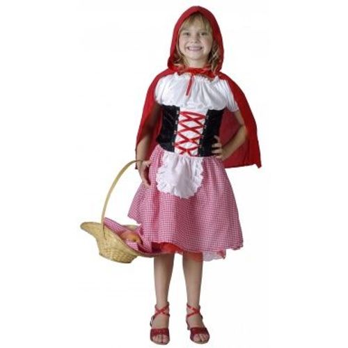 Déguisement Chaperon Rouge Fille, Taille 7 À 9 Ans