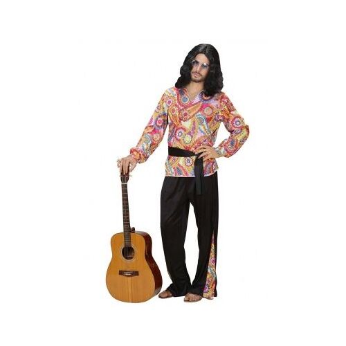 Déguisement Hippie Homme, Taille Xl
