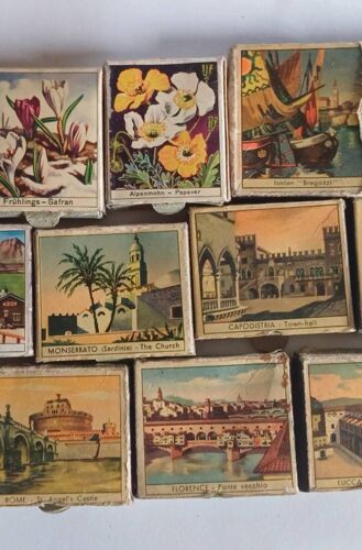 Anciennes Petites Boîtes D'allumettes