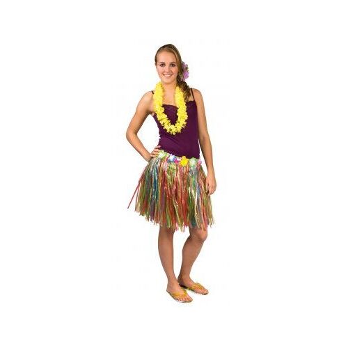 Jupe Hawaïenne Multicolore Adulte,