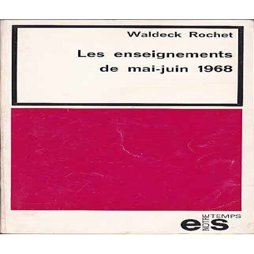 Les Enseignements De Mai Juin 1968
