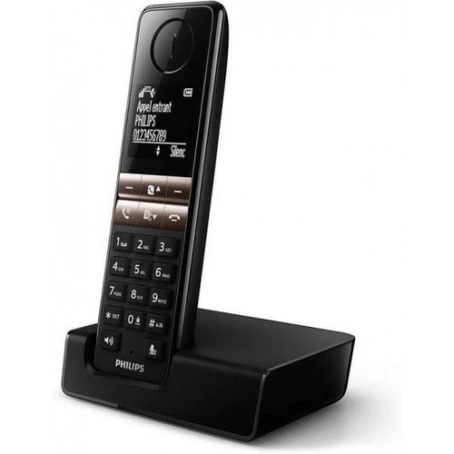Telefono Philips D4701 Noir