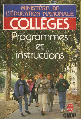 Collèges Programmes Et Instructions