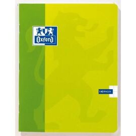 Oxford Lot De 5 Cahiers Piqué 24 X 32 Cm Seyès 90g 140 Pages Pélliculé Vernis