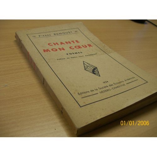 Chante Mon Coeur Poemes Preface De Maitre Henri D Acrement