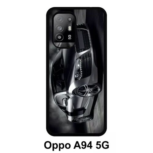 Coque oppo a94 5g - r8 - silicone - noir