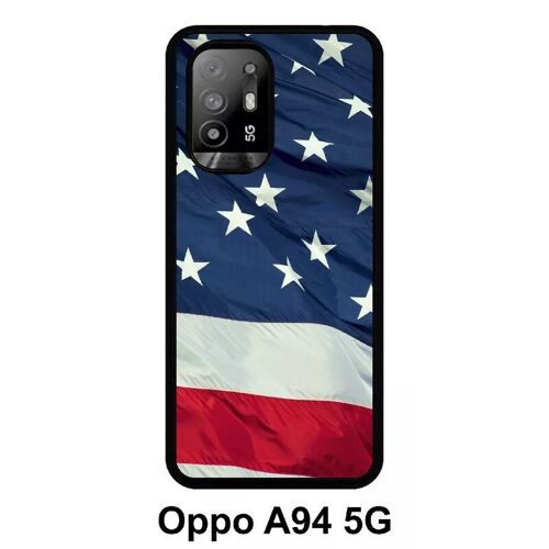 Coque oppo a94 5g - usa - silicone - noir