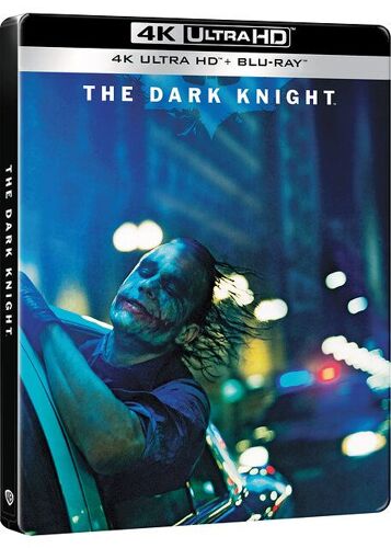 Batman - The Dark Knight, Le Chevalier Noir - 4k Ultra Hd + Blu-Ray + Blu-Ray Bonus - Édition Boîtier Steelbook®