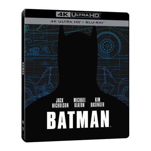 Batman - 4k Ultra Hd + Blu-Ray - Boîtier Steelbook Limité