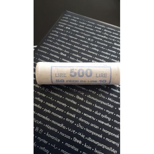Italie 1 Rouleau 50 Pièces 10 Lires 1996