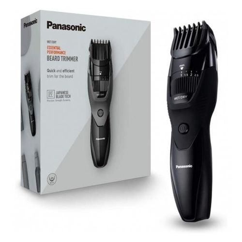 Tondeuse À Barbe Panasonic Er-Gb43 - 20 Réglages De Longueur - Station De Charge - Noir
