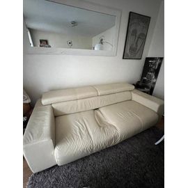 Canape 3 Places Cuir Beige