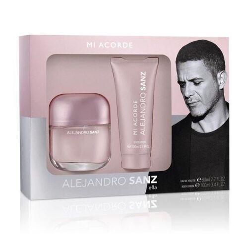 Set De Parfum Femme Mi Acorde Alejandro Sanz (2 Pcs) 
