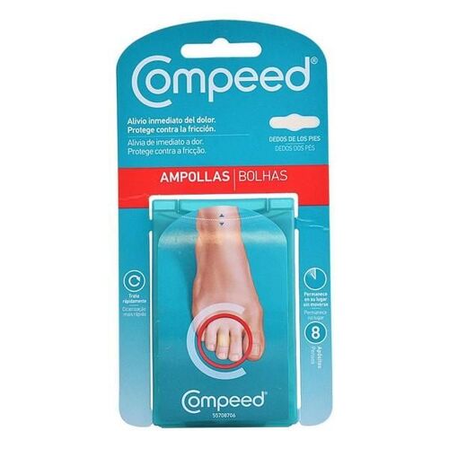 Compeed Pansement Ampoules Aux Orteils 8 Unités 