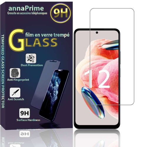 1 Film Verre Trempé Pour Xiaomi Redmi Note 12 4g 6.67" Protection D'écran