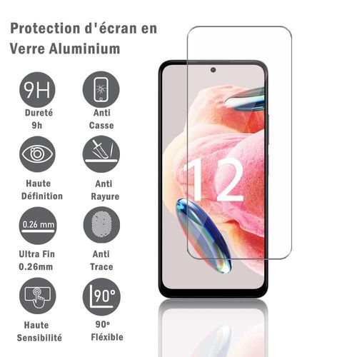 1 Film Protection D'écran En Verre D'aluminium Super Résistant 9h Pour Realme 12+ 5g 6.67", Définition Hd, Anti-Rayures, Anti-Empreintes Digitales
