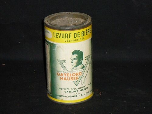 Boite Ancienne Métal Levure De Bière Gayelord Hauser