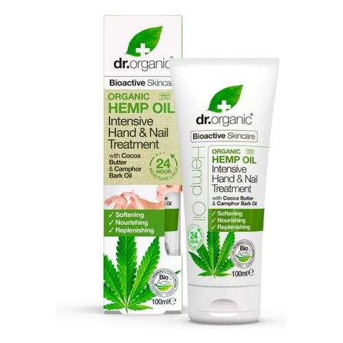 Dr. Organic Hemp Oil Intensive Hand & Nail Treatment 100ml 
