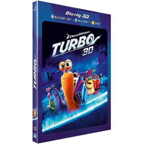 Turbo - Combo Blu-Ray 3d + Blu-Ray + Dvd