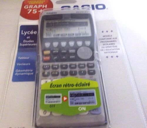Calculatrice Graphique Casio Graph 75+ VF Neuf