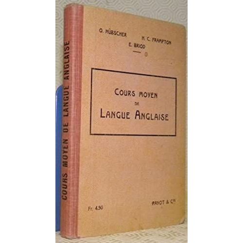 Cours Moyen De Langue Anglaise