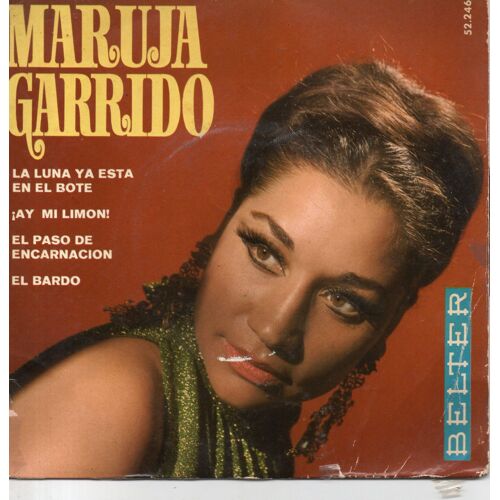 Maruja Garrido "La Luna Ya Esta En El Bote" Vinyle 45 T 17 Cm - Ep - Belter 1968
