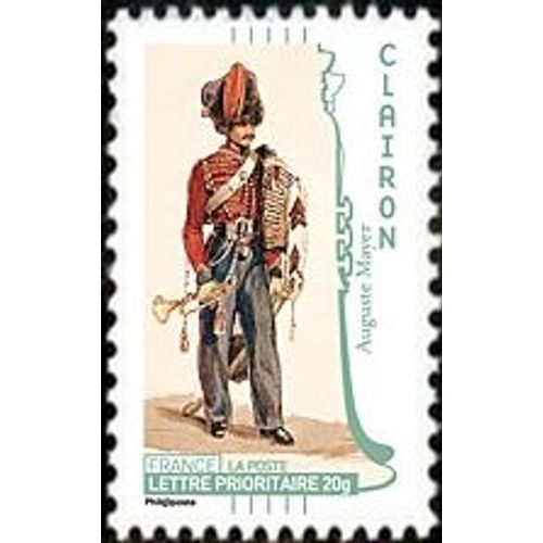 Timbre France 2010 Oblitéré - Carnet Musique - Clairon - Prioritaire 20 G Yt397
