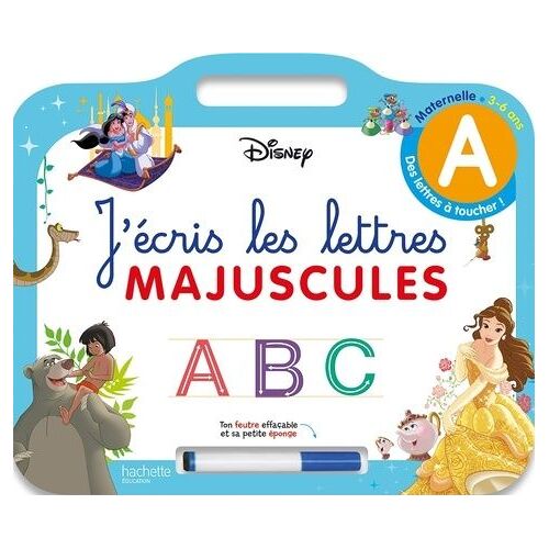 Ardoise Disney - J'écris Les Lettres Majuscules